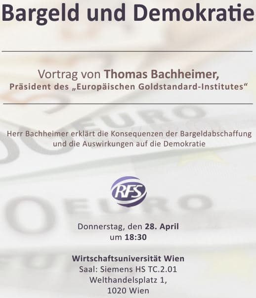 Bargeld Und Demokratie Rfs